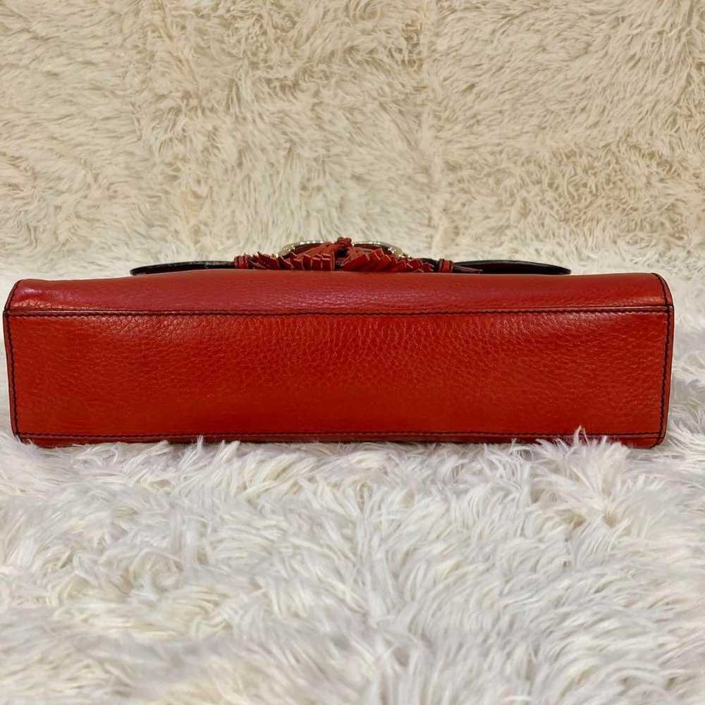 【Excellent Condition】Gucci Emily Shima Leather Sh… - image 3