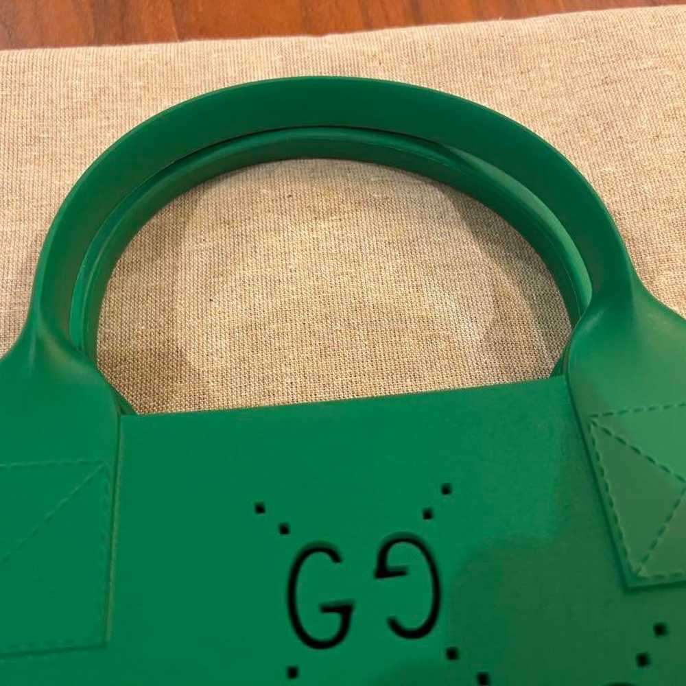 GUCCI Children's GG Tote Bag Green - image 2