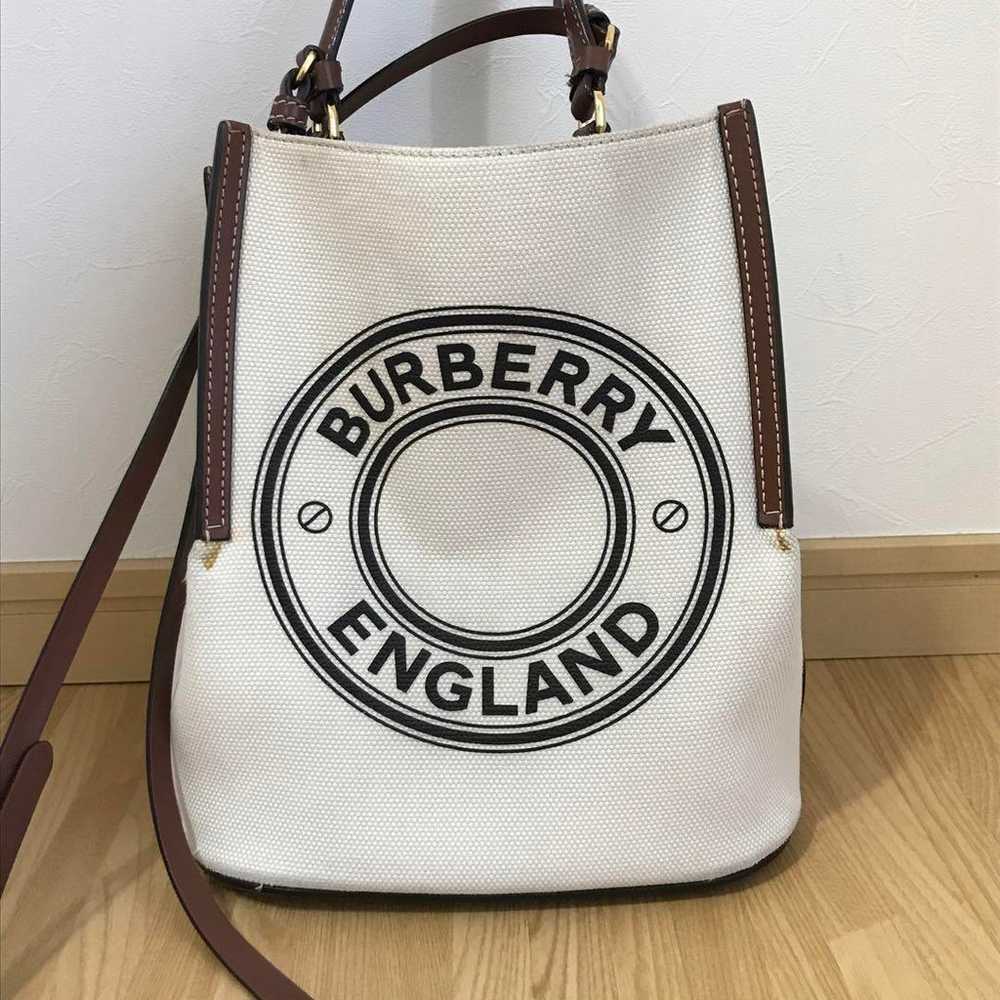 Burberry Peggy Bucket Bag 2-way Shoulder Bag - image 1