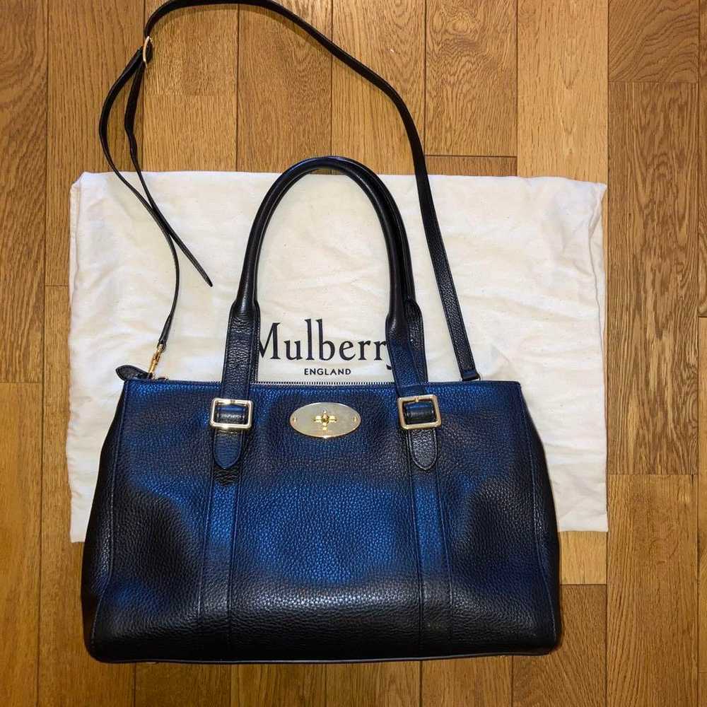 Mulberry Double Zip Bayswater A4 Compatible - image 1