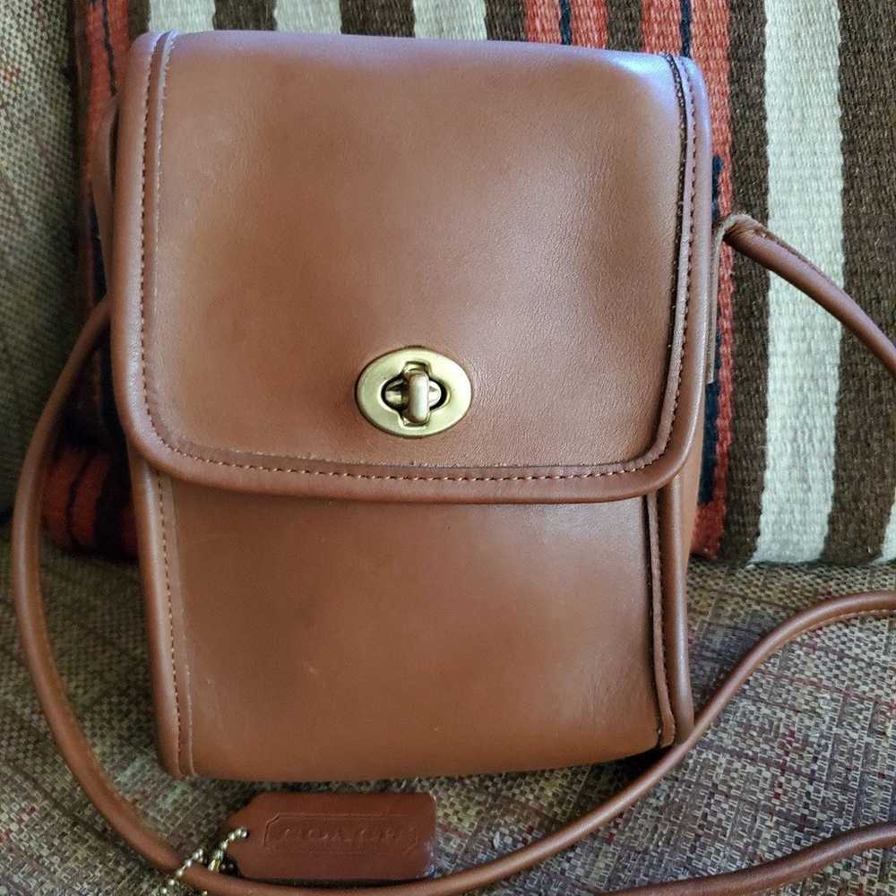 Vintage Coach Scooter bag in British Tan - image 1