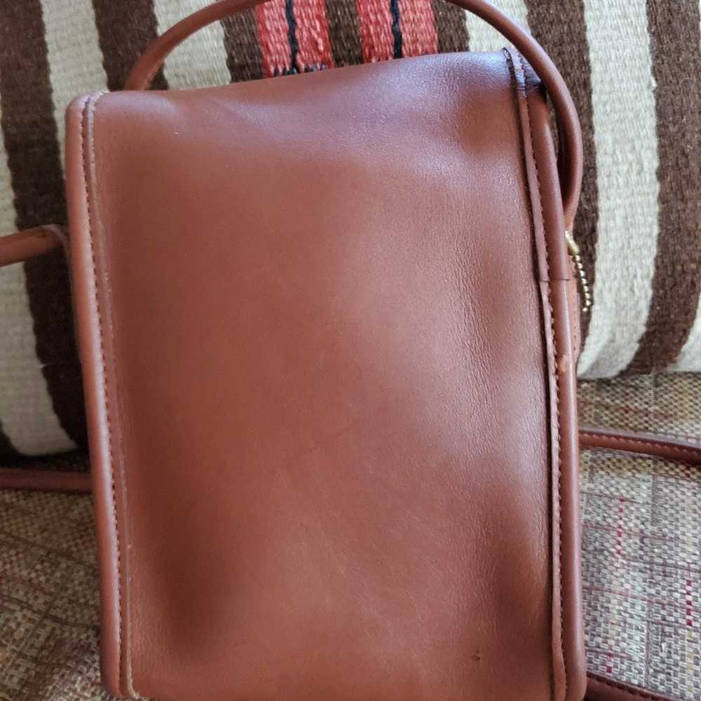 Vintage Coach Scooter bag in British Tan - image 4