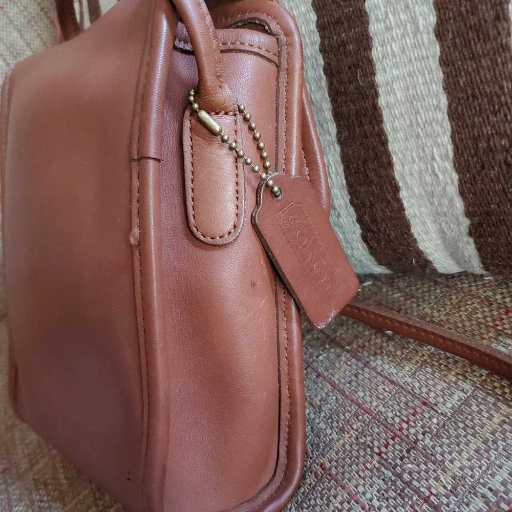 Vintage Coach Scooter bag in British Tan - image 5