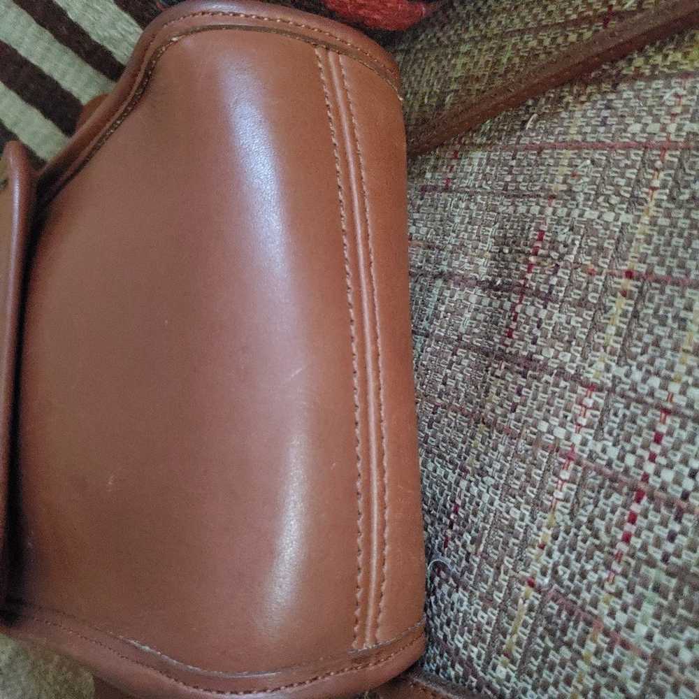 Vintage Coach Scooter bag in British Tan - image 7