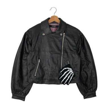 Japanese Brand × Leather Jacket VINTAGE SOFT LEAT… - image 1