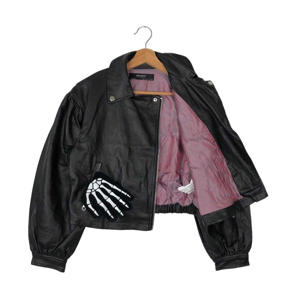 Japanese Brand × Leather Jacket VINTAGE SOFT LEAT… - image 8