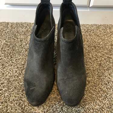 Vince Camuto Suede Gray Booties