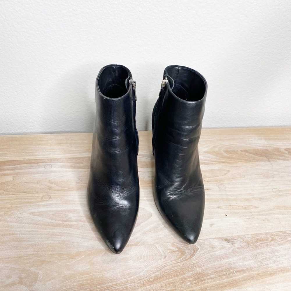 IRO leather paneled black heeled boots size 36 - image 12