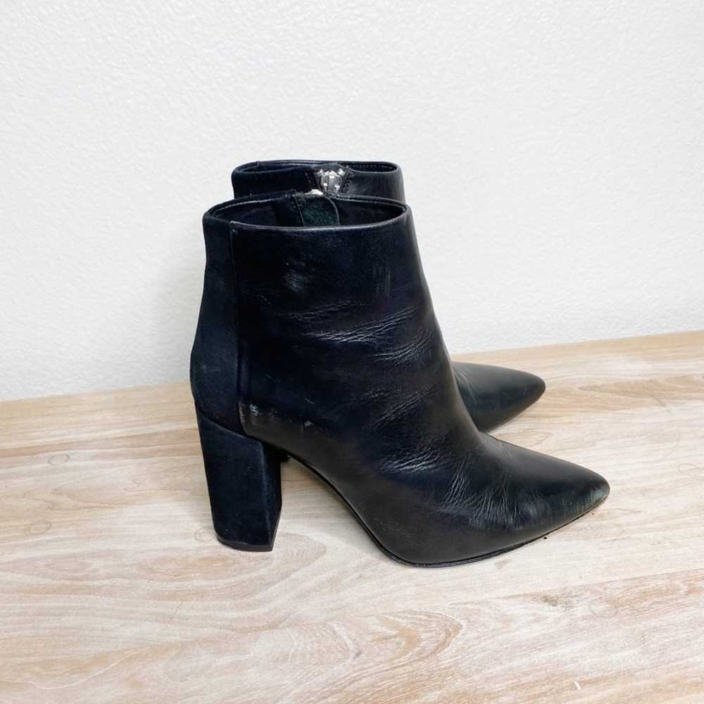 IRO leather paneled black heeled boots size 36 - image 1