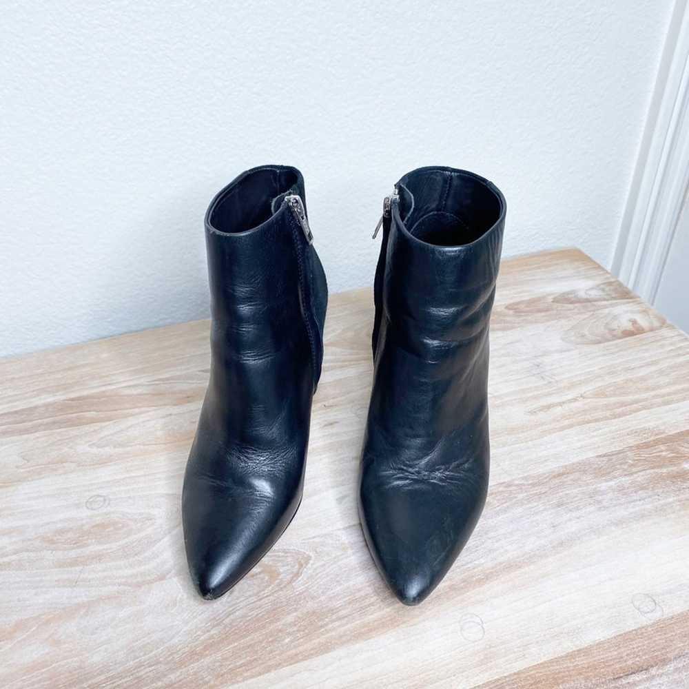 IRO leather paneled black heeled boots size 36 - image 3