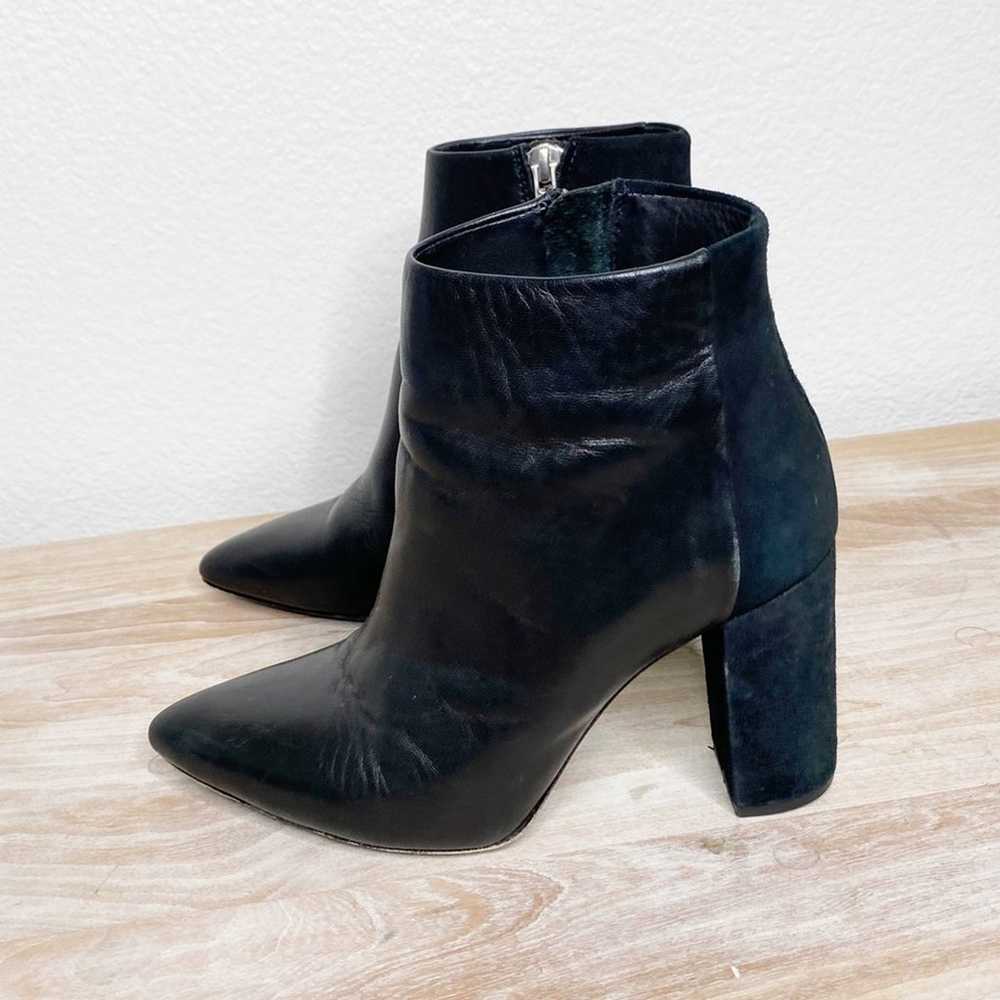 IRO leather paneled black heeled boots size 36 - image 5