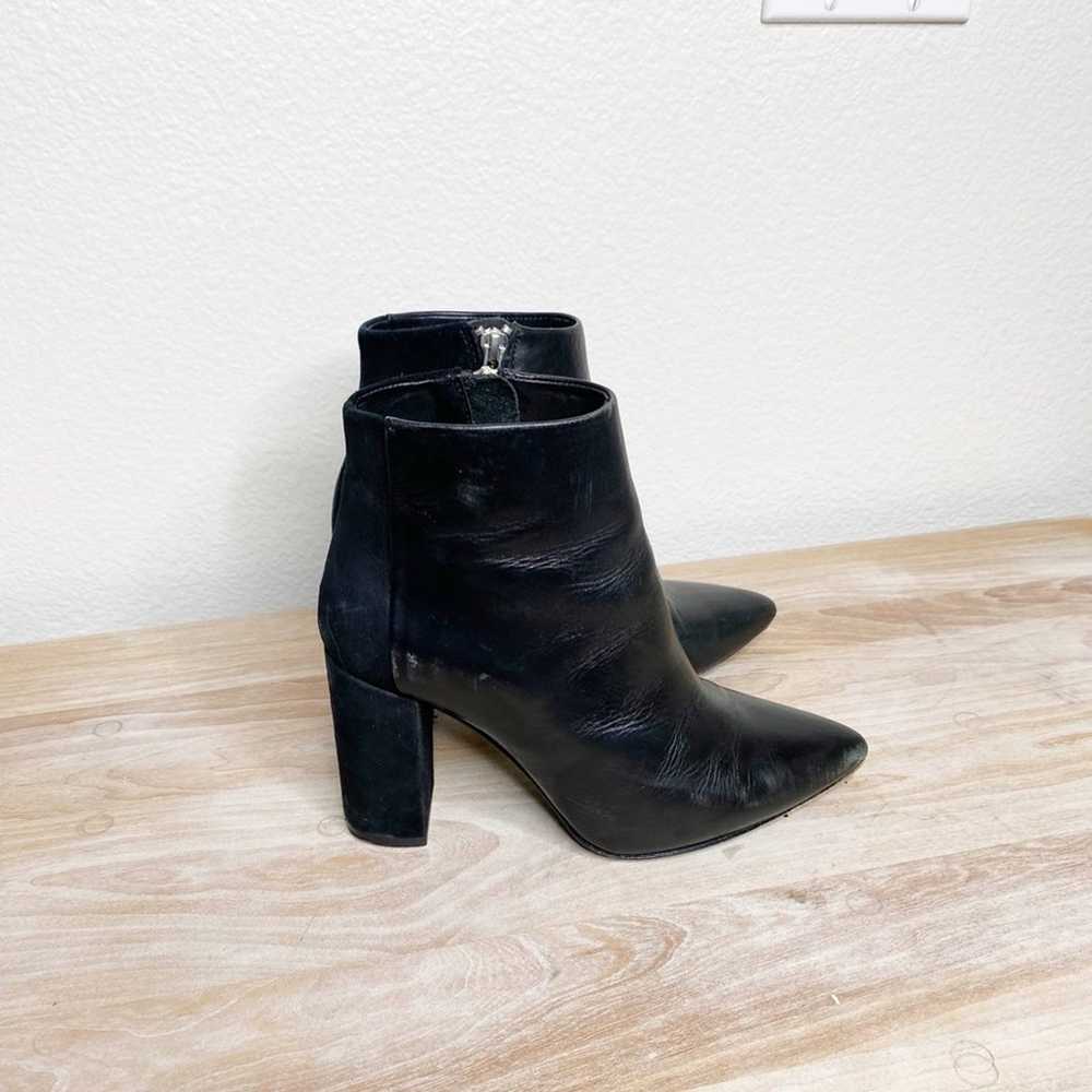 IRO leather paneled black heeled boots size 36 - image 9