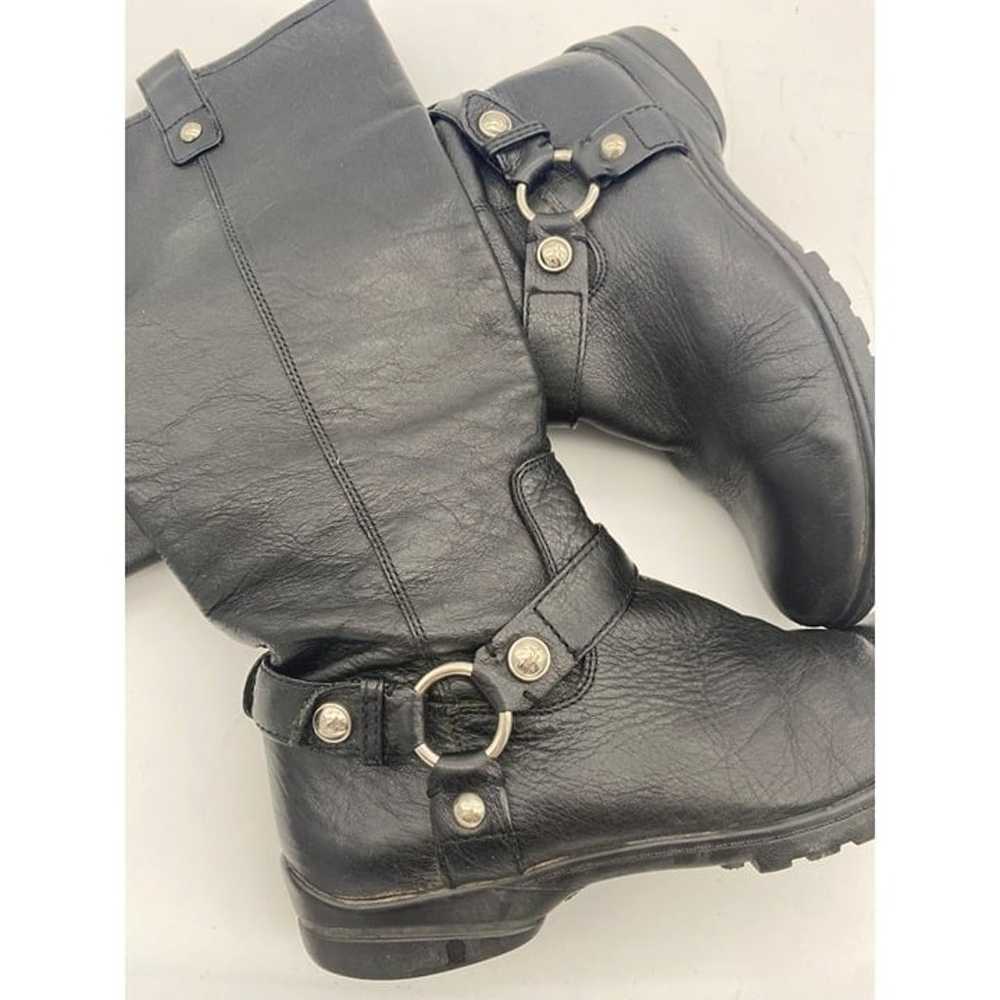 COACH Dafney Harness Ridding Boots Women SZ 9B Bl… - image 9