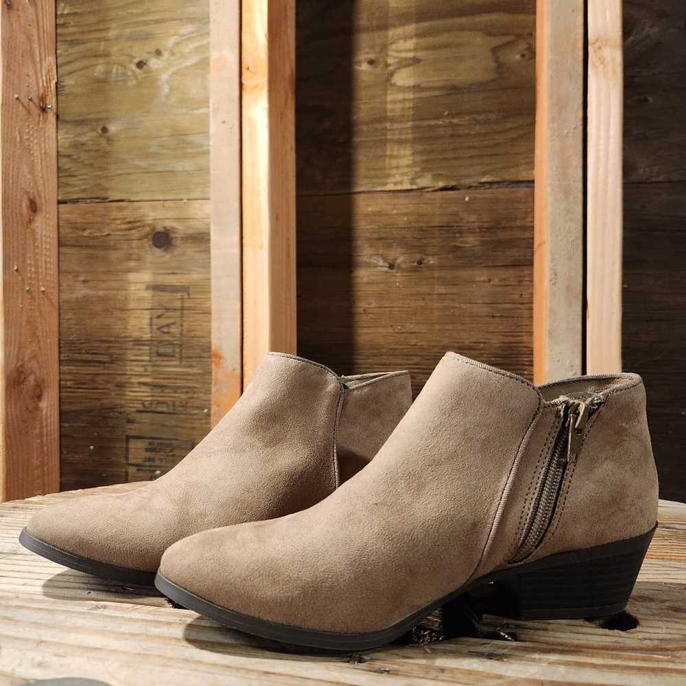 Suede Ankle Booties - image 1