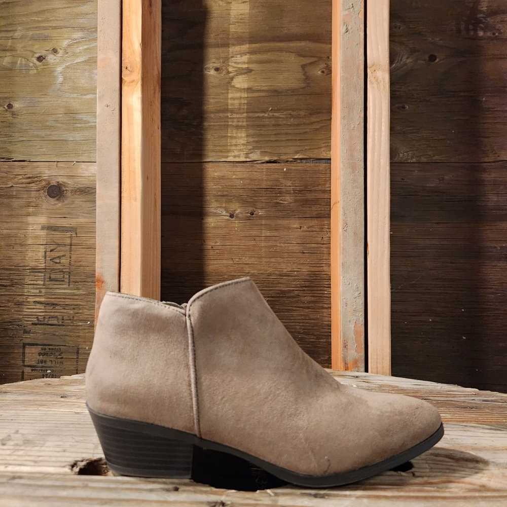 Suede Ankle Booties - image 2