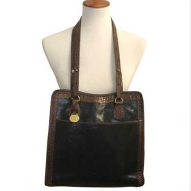 Brahmin Vintage Tuscan Leather Shoulder Tote Bag … - image 1