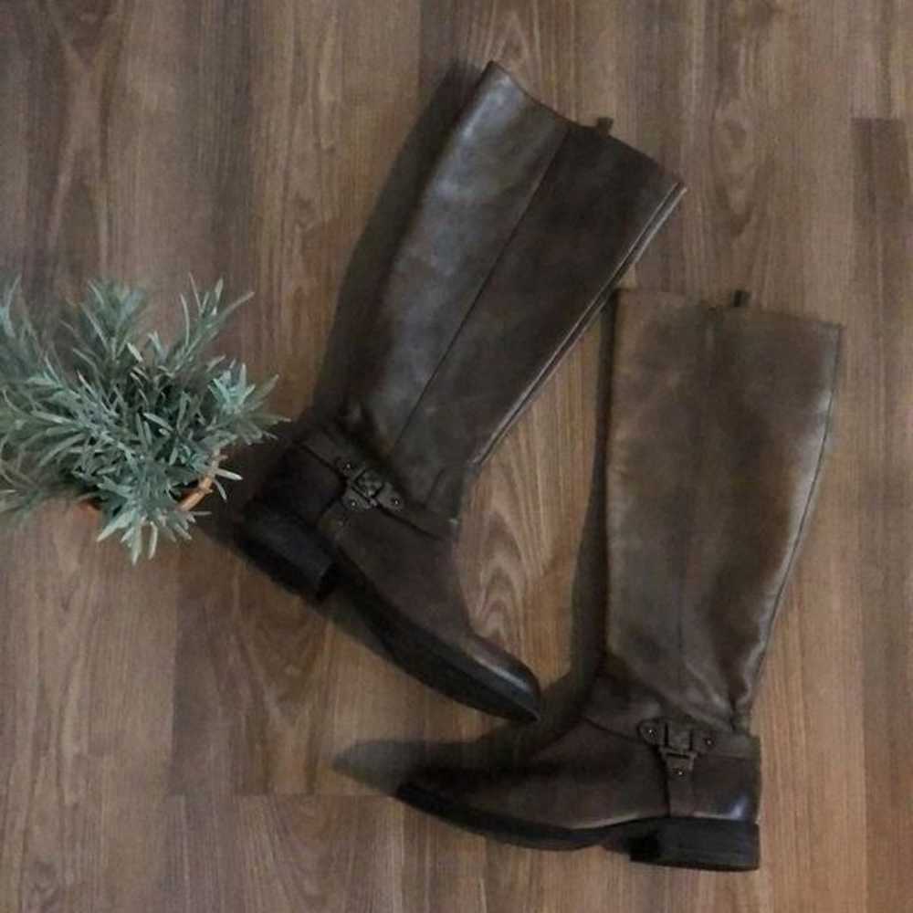 EUC VINCE CAMUTO FARREN KNEE HIGH BOOTS IN DARK G… - image 4