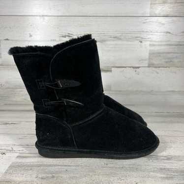 Bearpaw Abigail Solids II Boot Womens Black Size 9 - image 1