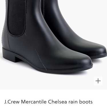 J. Crew Chelsea Rain Boot Sz 6