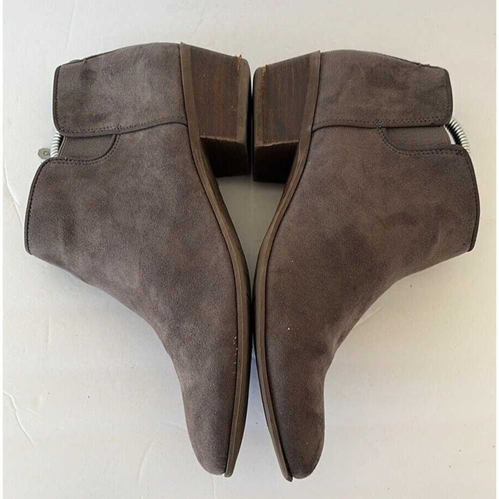 sam edelman grayish brown suede booties s 10 NWOT - image 5