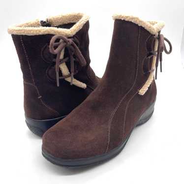 Clarks Bendables Angie Madi Bendables Brown Suede 