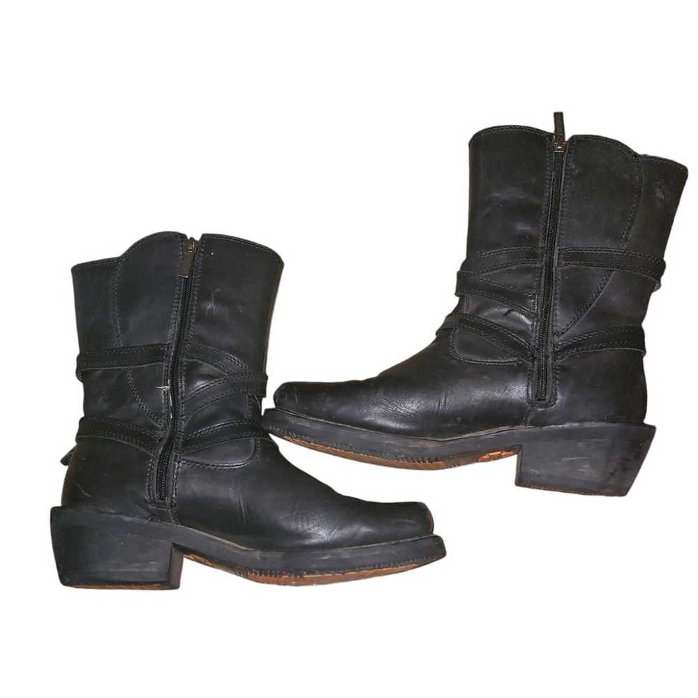 Harley Davidson Womans Leather Boots Size 9.5 - image 3