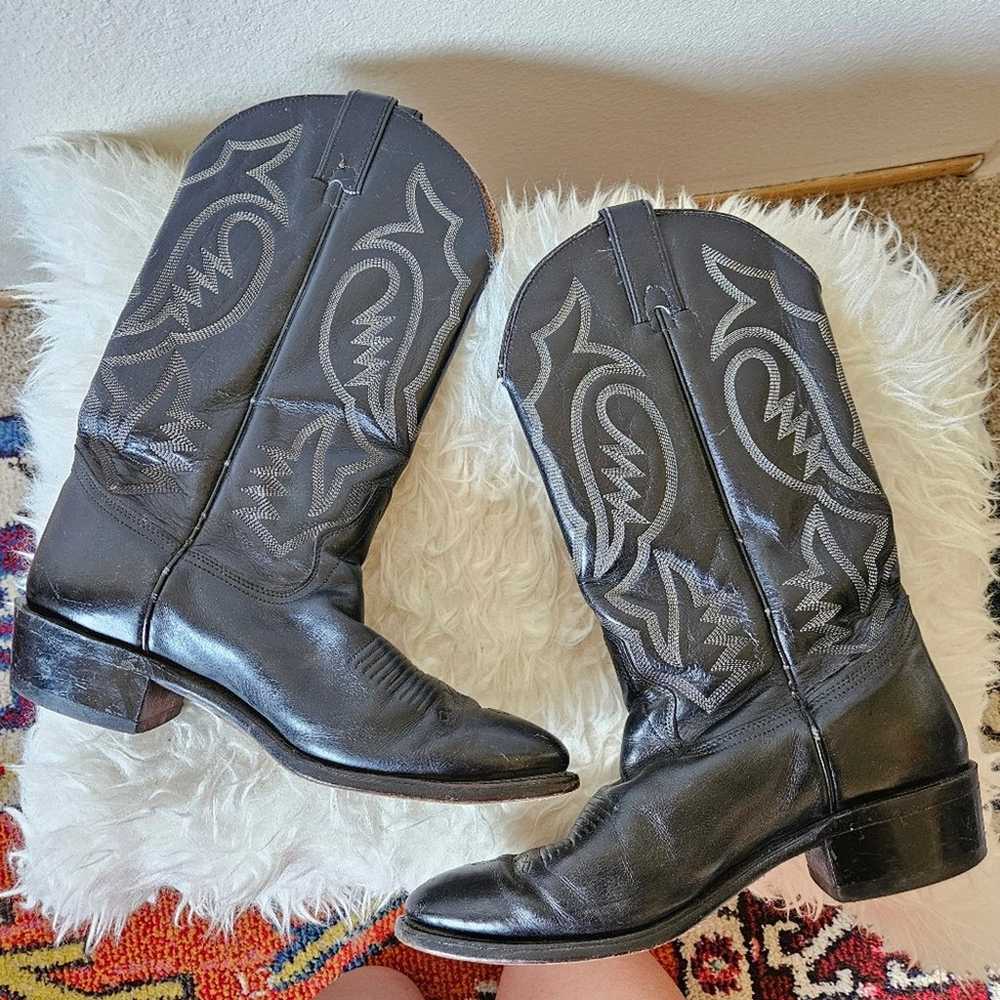 Cowboy Boots Size 10 Women - image 4