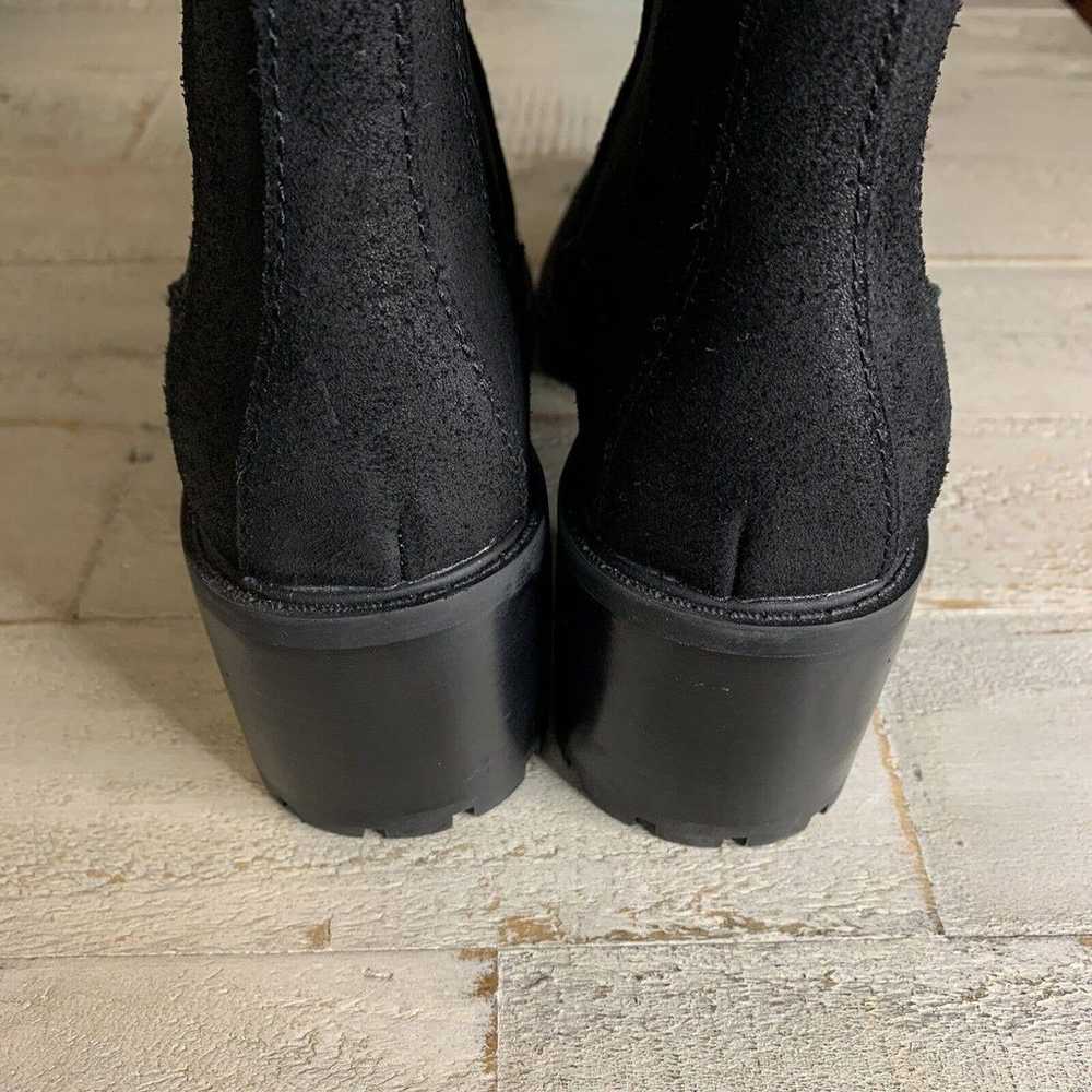 Vince Camuto Black Booties Ankle Boots Chunky Hee… - image 7