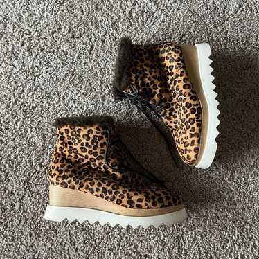 Dkny leopard print platform Gem