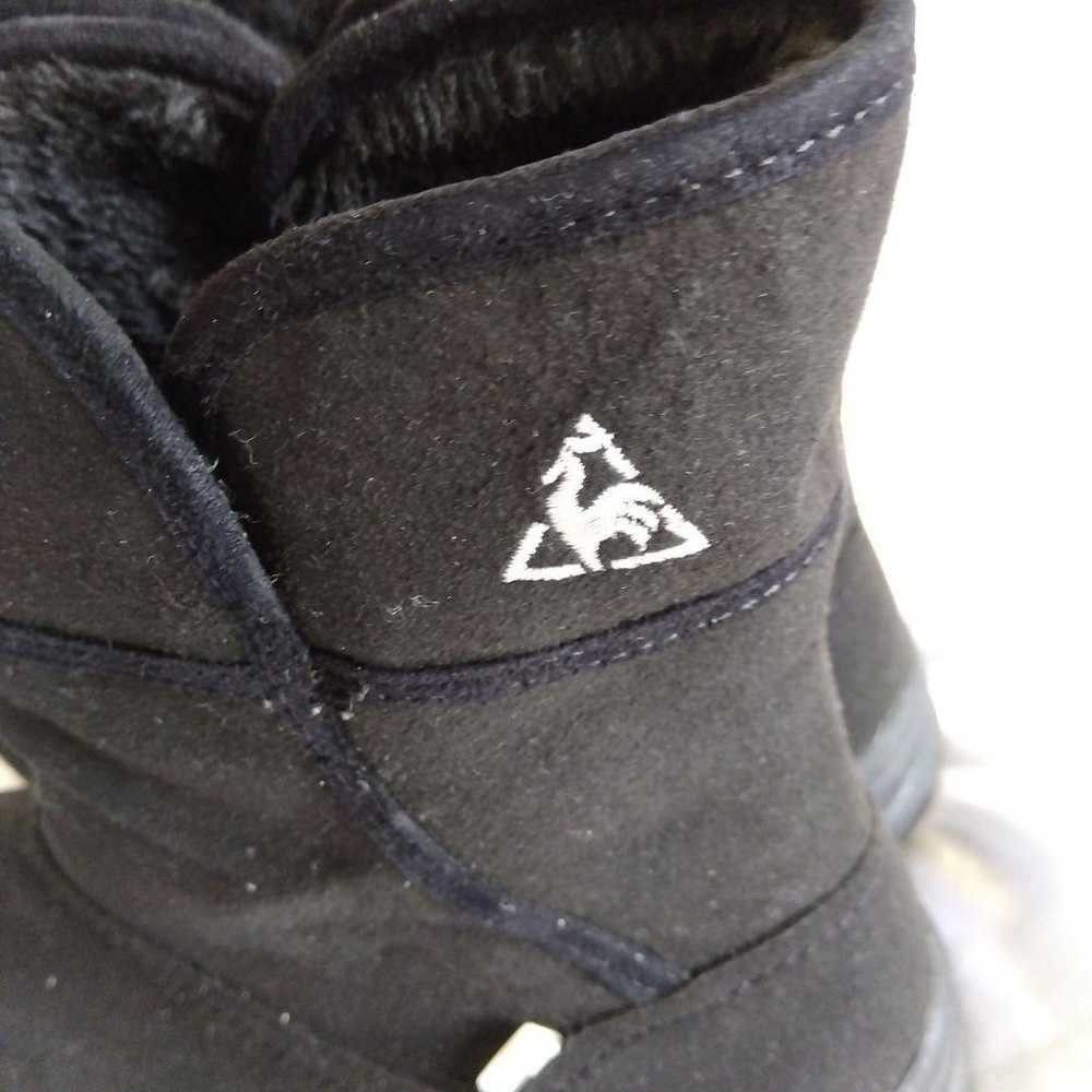 [Almost unused] Le Coq Sportif boots, 25cm, black - image 2