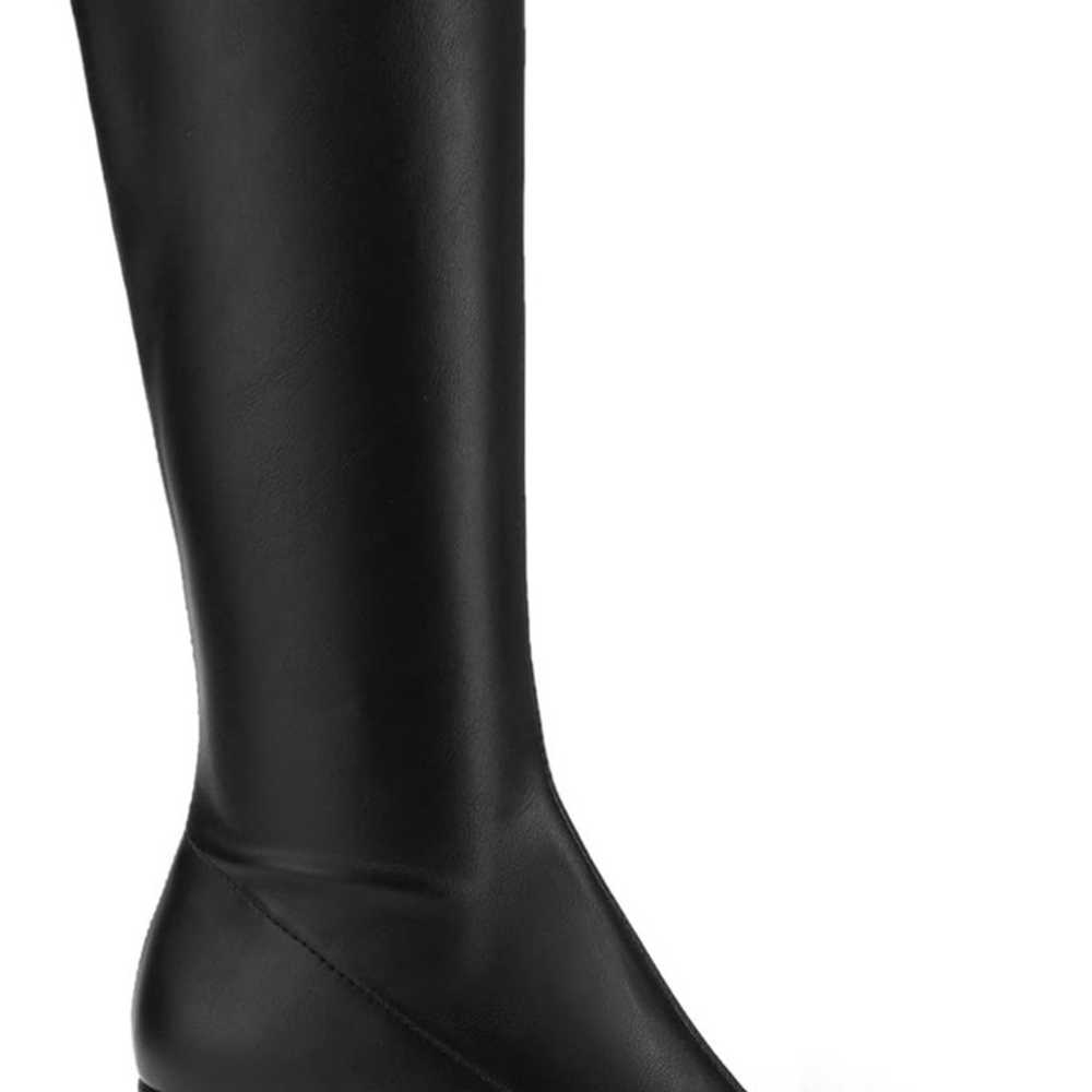 DREAM PAIRS Women's Gogo Boots, Square Toe Chunky… - image 3