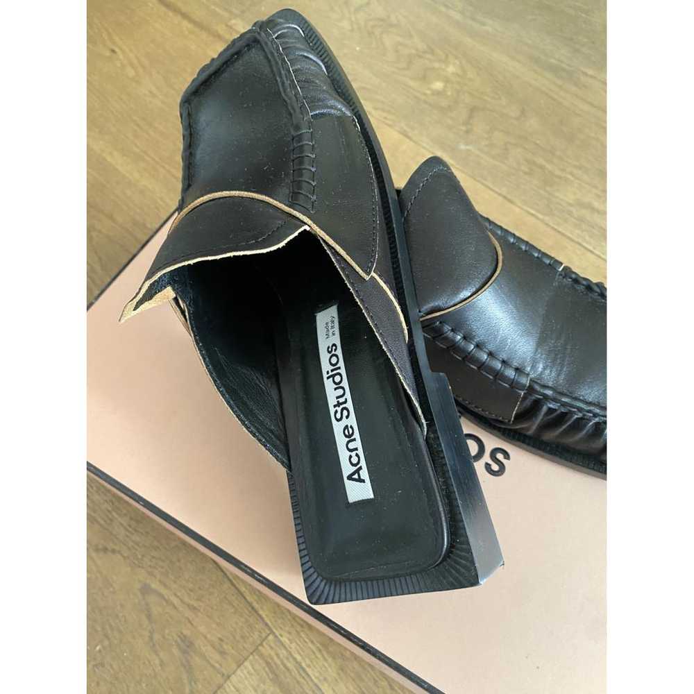 Acne Studios Leather mules & clogs - image 4