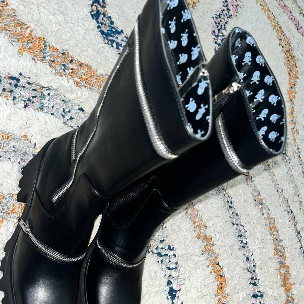 Lamoda “Meet and Greet” Zipper boots - image 2