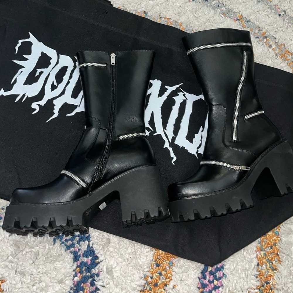 Lamoda “Meet and Greet” Zipper boots - image 4