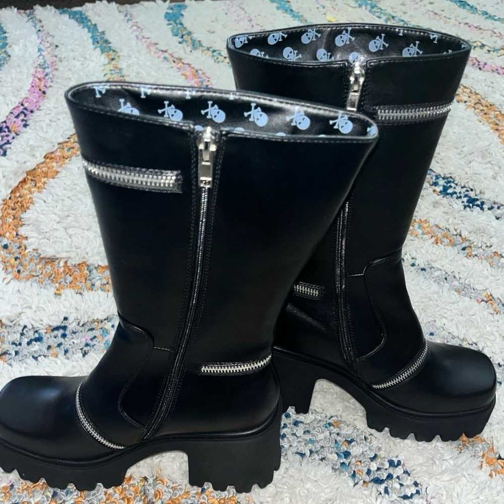 Lamoda “Meet and Greet” Zipper boots - image 8