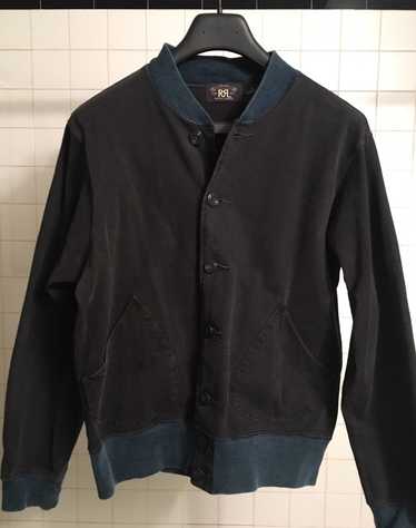 RRL Ralph Lauren Knit Indigo Cotton Jacket