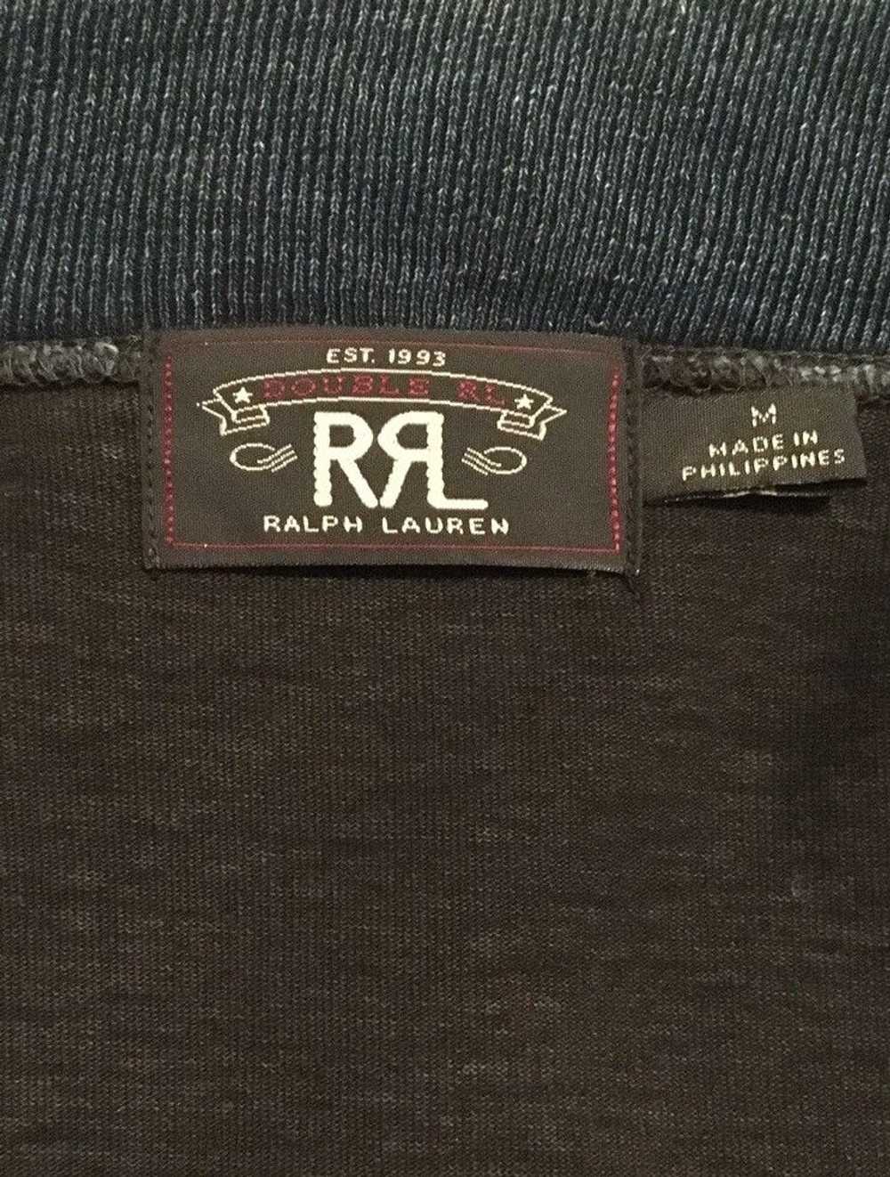 RRL Ralph Lauren Knit Indigo Cotton Jacket - image 3