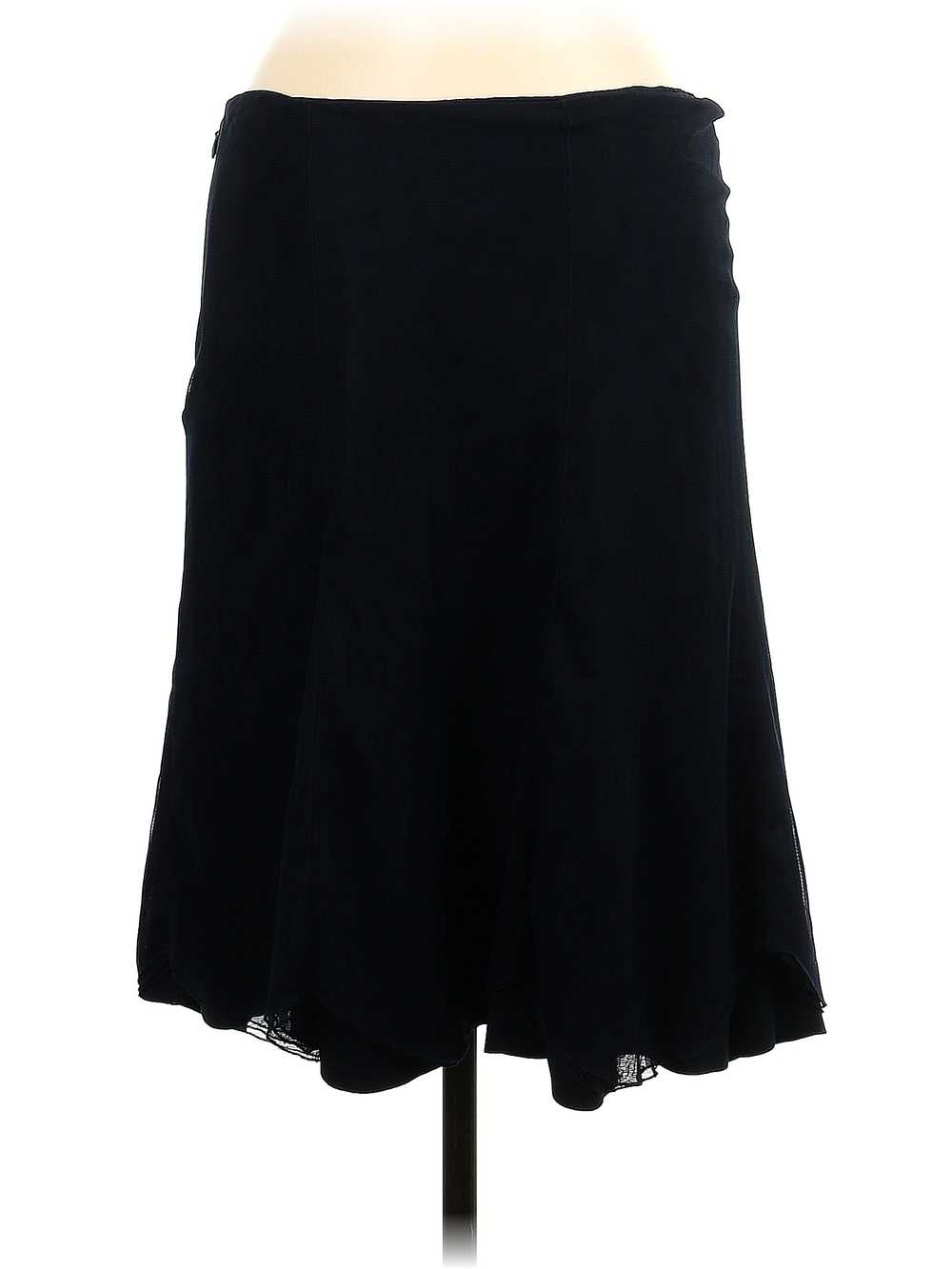 Chanel Women Black Formal Skirt 40 french - image 2