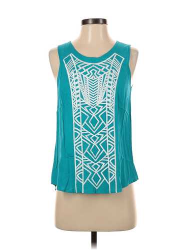 Papermoon Women Green Sleeveless Blouse XS