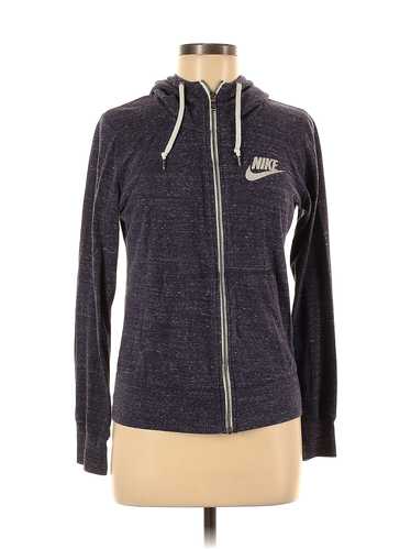 Nike Women Gray Zip Up Hoodie M