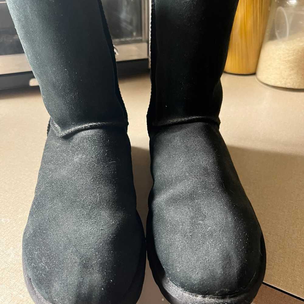 Black Ugg Boots. Size 9. - image 3