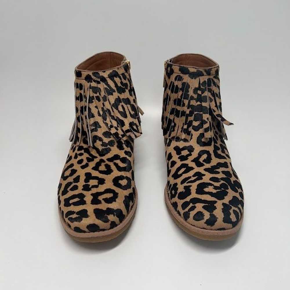 Kate Spade Women's Leopard Betsie Fringe Calf Hai… - image 4