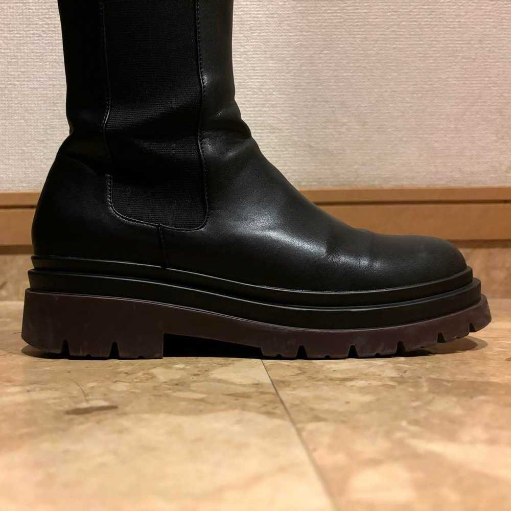 【RANDA】Weatherproof Tank Sole Side Gore Boots L - image 11