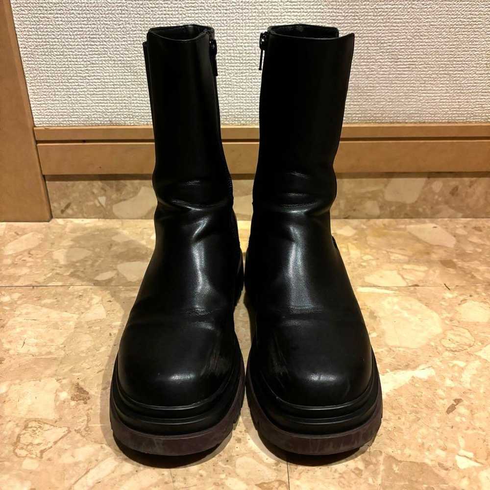 【RANDA】Weatherproof Tank Sole Side Gore Boots L - image 4