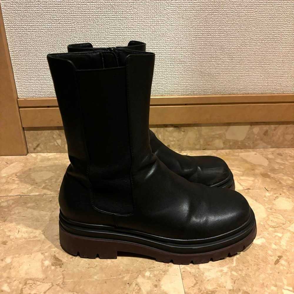 【RANDA】Weatherproof Tank Sole Side Gore Boots L - image 5