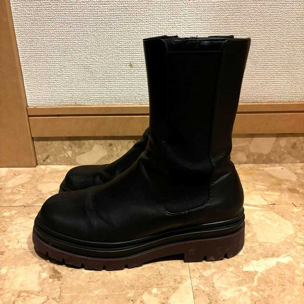 【RANDA】Weatherproof Tank Sole Side Gore Boots L - image 7