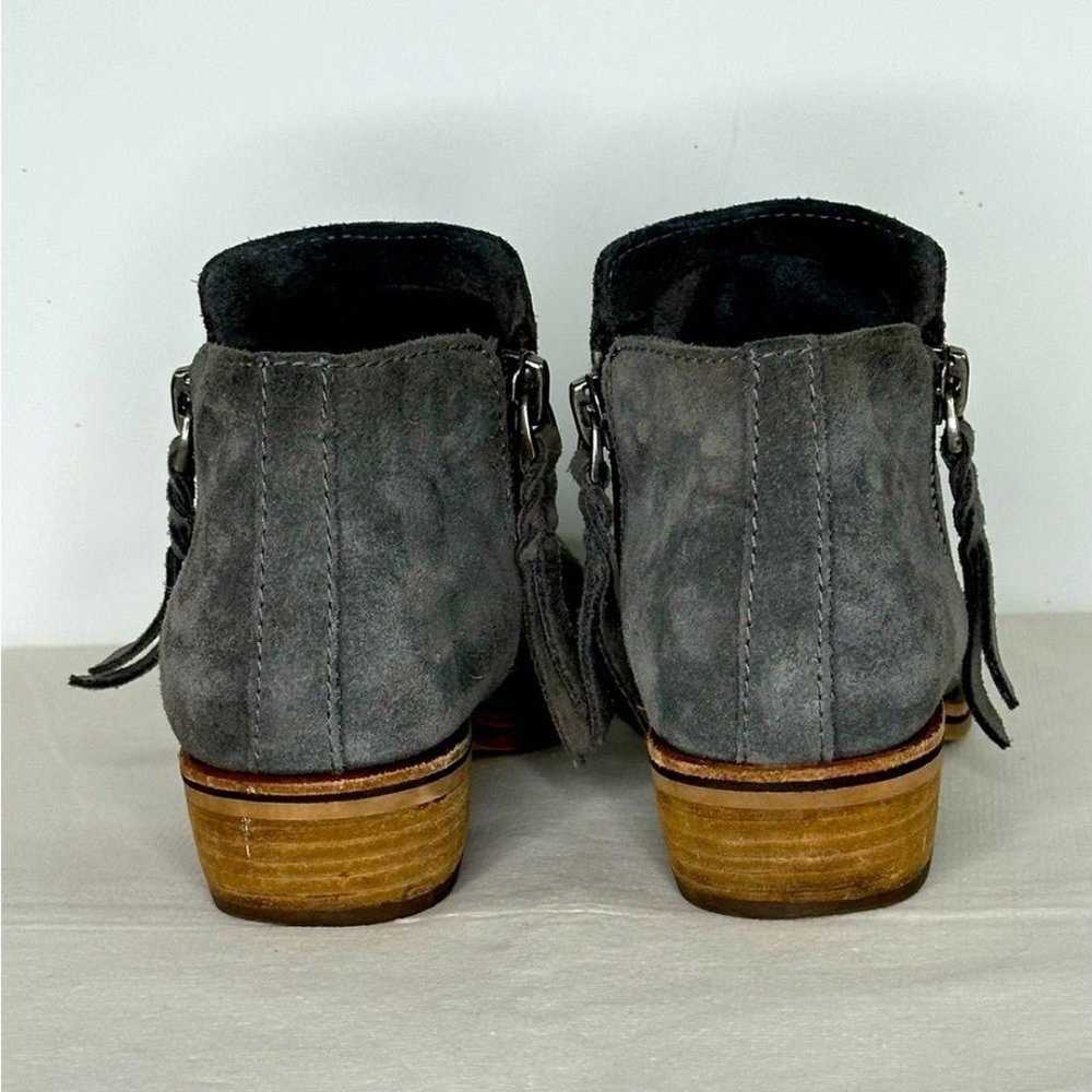 Dolce Vita Gray Suede Ankle Boots Sz 7.5 - image 5