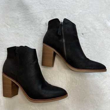 MIA Black Ankle Boots Patton Bootie 7.5 Women - image 1