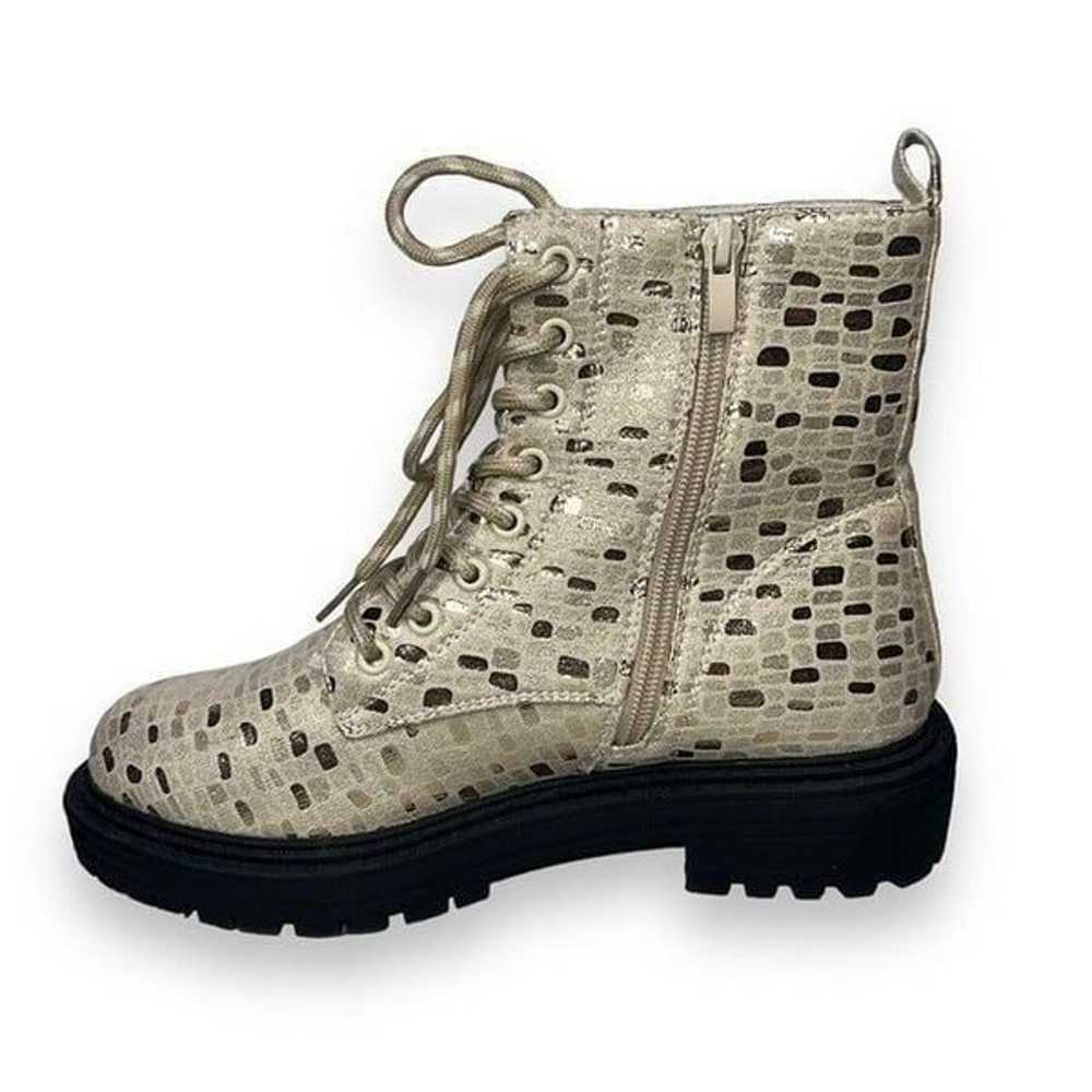 Tildashoes Sexy Sequin Lace-up Chunky Combat Boot… - image 6