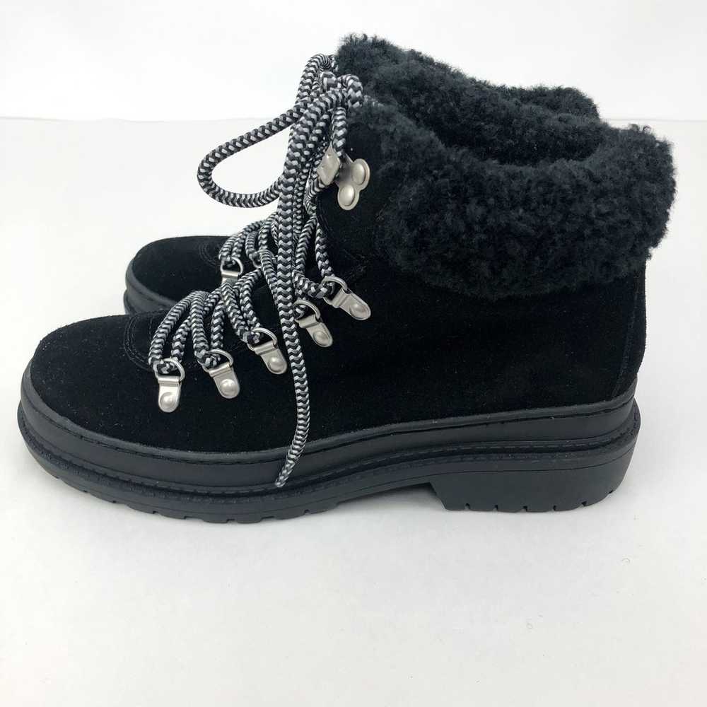 SPLENDID Women's Yvette Boots Black Suede Size 6 … - image 3